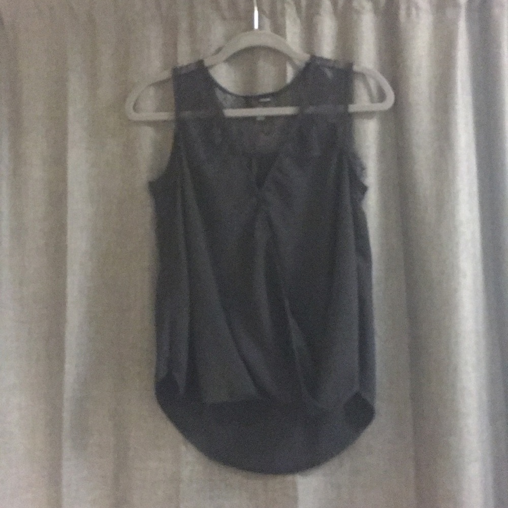 Black tank top from Aqua!
